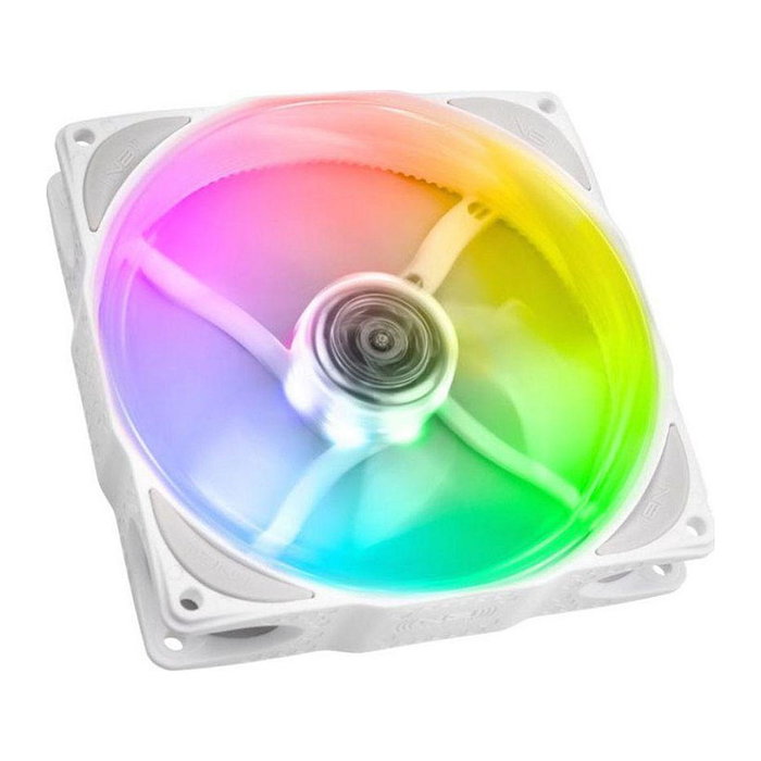 Noiseblocker NB-eLoop X B12-P ARGB PWM 120mm Blanco Noiseblocker NB-eLoop X B12-P ARGB PWM 120mm Blanco