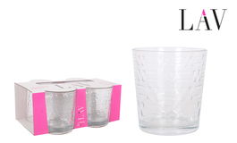 LAV Set 4 Vasos "Berlin" 295 cc (12 Cajas)