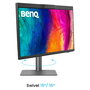 BenQ PD2770U Monitor Profesional para Diseñadores 68.6 cm (27") 4K Ultra HD 3840 x 2160 Píxeles IPS 5 ms Negro, Con USB-C Power Delivery 96W, HDR10, sRGB 100%