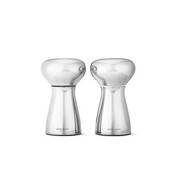 Georg Jensen Juego Molinillos Sal Y Pimienta Alfredo H.11,5 cm D.7 cm
