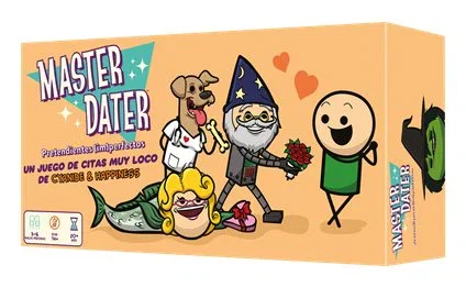Asmodee Master Dater Juego de Cartas