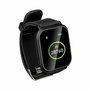 Umbro Reloj monitor de actividad rectangular Negro