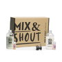 Mix & Shout Rutina Rizado Fortalecedor Lote 4 pz Champú y Acondicionador Vegano con Retinol y Bakuchiol