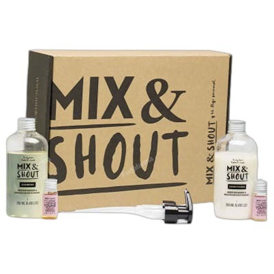 Mix & Shout Rutina Rizado Fortalecedor Lote 4 pz Mix & Shout Rutina Rizado Fortalecedor Lote 4 pz