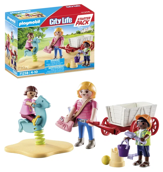 Playmobil City Life 71258 Starter Pack Educadora con Carrito Playmobil City Life 71258 Starter Pack Educadora con Carrito