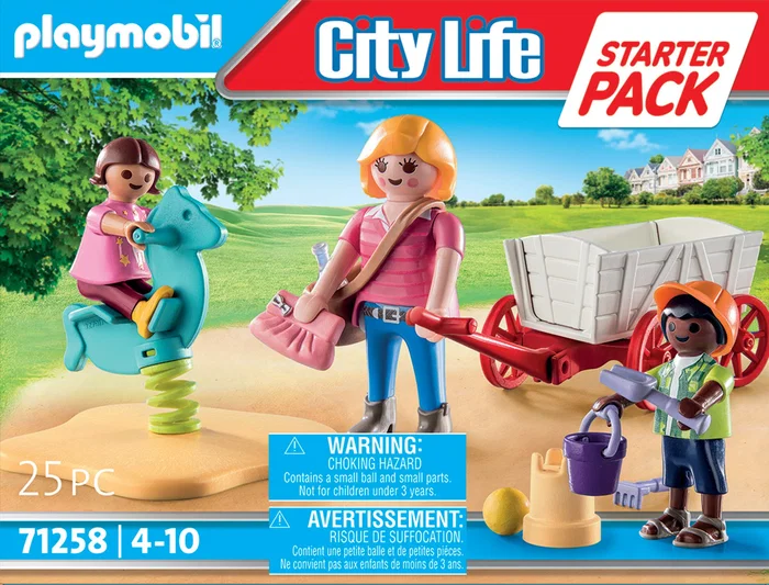 Playmobil City Life 71258 Starter Pack Educadora con Carrito Playmobil City Life 71258 Starter Pack Educadora con Carrito