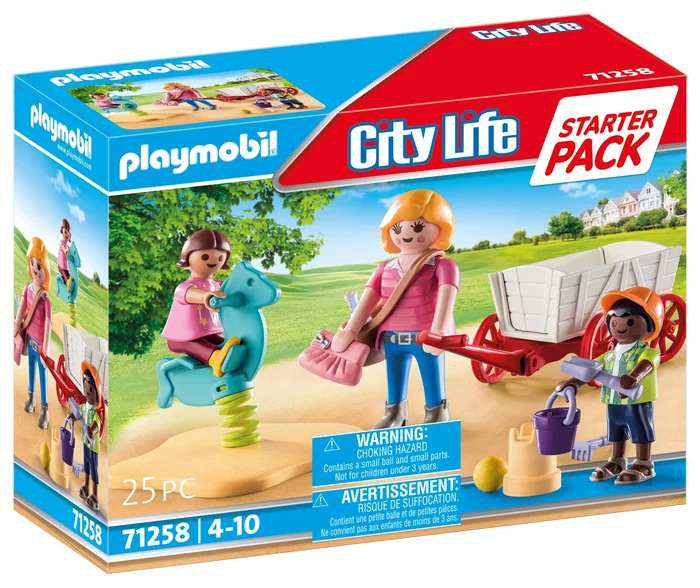 Playmobil City Life 71258 Starter Pack Educadora con Carrito Playmobil City Life 71258 Starter Pack Educadora con Carrito
