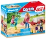 Playmobil City Life 71258 Starter Pack Educadora con Carrito