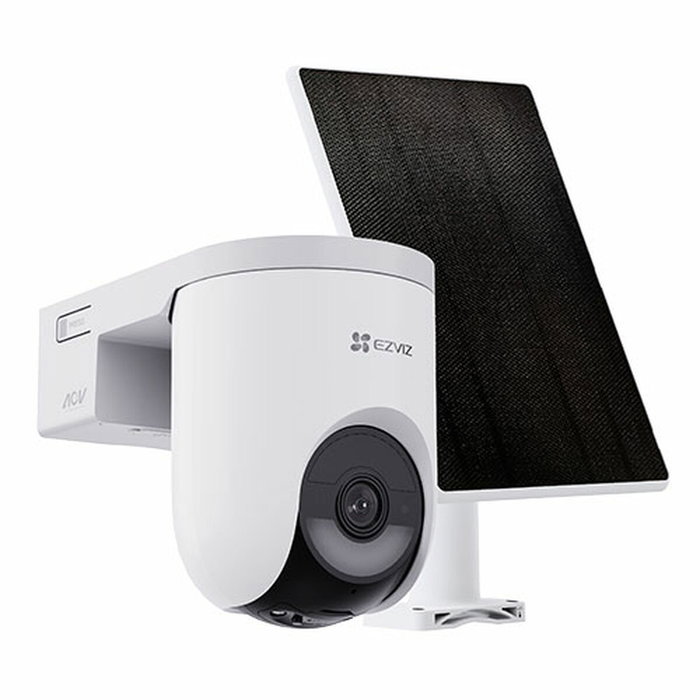 EZVIZ HB8 Lite Cámara de Seguridad 4MP con Panel Solar 5W y Batería de 5200mAh
