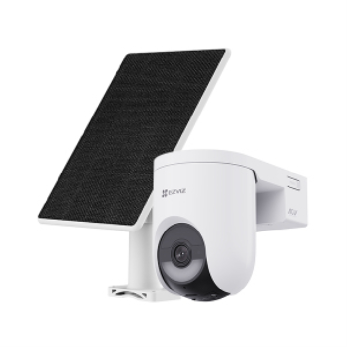 EZVIZ HB8 Lite Cámara de Seguridad 4MP con Panel Solar 5W y Batería de 5200mAh