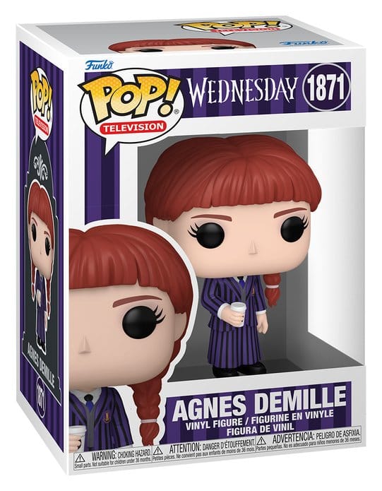 Funko Figura Pop! TV Wednesday Agnes DeMille