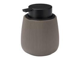 Berilo Dosificador Rayas Abombado Gris 9x12x9 cm (Set de 12)