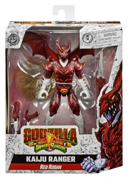 Playmates Mighty Morphin Power Rangers x Godzilla Figura Red Rodan
