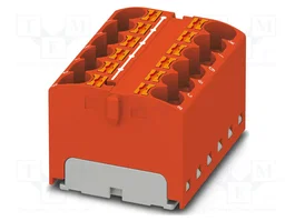 PHOENIX CONTACT PTFIX 12X4 RD Conector de carril Push-in Rojo