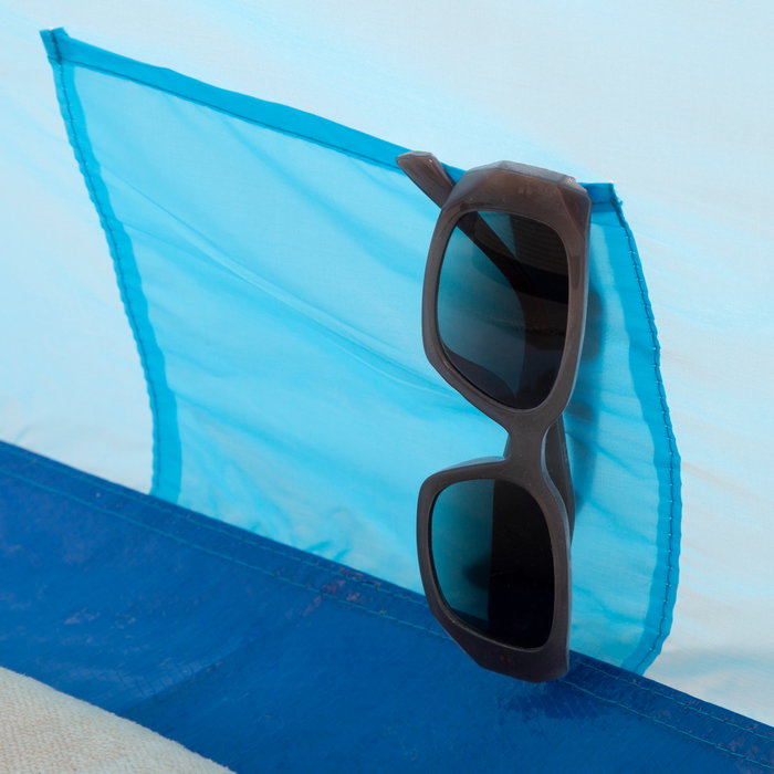 Paravientos y carpa de playa para 2 personas con suelo y bolsillo Paravientos y carpa de playa para 2 personas con suelo y bolsillo