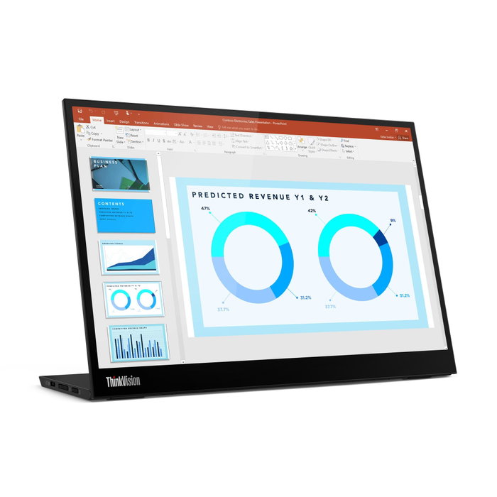 Lenovo ThinkVision M14d Monitor 14.0 2K IPS USB-C Negro