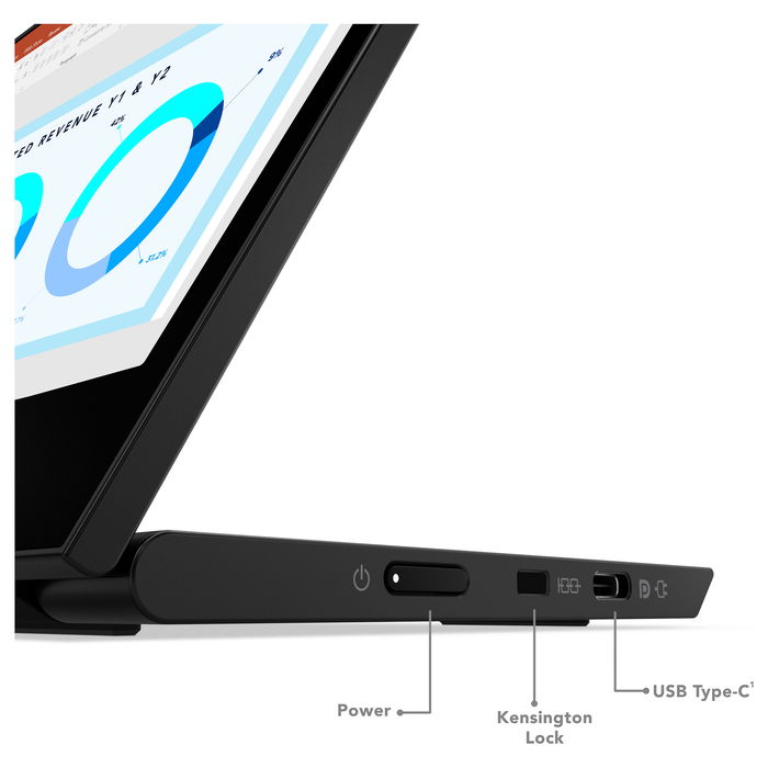 Lenovo ThinkVision M14d Monitor Portátil 14" 2K IPS USB-C Antirreflectante
