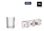 La Mediterranea Set 3 Mugs 90 ml 5.3 cm ancho x 7 cm largo x 6.8 cm alto (24 Cajas)