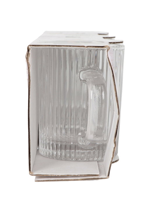 La Mediterranea Set 3 Mugs 90 ml 5.3 cm ancho x 7 cm largo x 6.8 cm alto (24 Cajas)