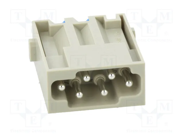 HARTING Han E Quick-Lock módulo macho de 6 pines