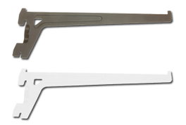 AMIG finstock 8500-250 Soporte Marrón para Cremallera 6000, 2 Unidades
