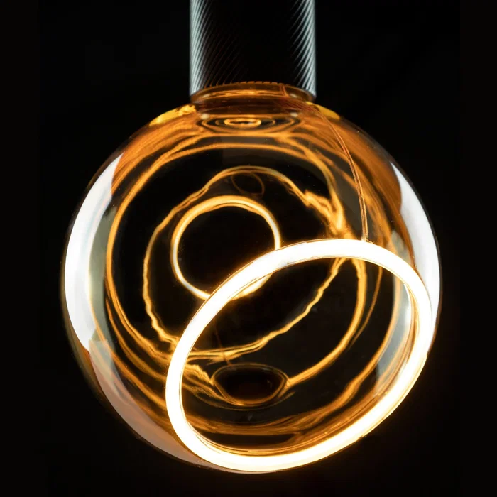 Segula 55031 Lámpara LED Bombilla E27 Globo 4.5W 300lm Blanco Cálido 2200K Regulable Clase Eficiencia Energética G