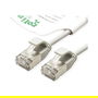 ROLINE 21.44.3301 Patch Cord Cat.6A U/FTP STP (Cable de Parcheo) LSOH Delgado, Gris, 0.3 m, Blindado, RJ-45 Macho a RJ-45 Macho, 10 Gb/s