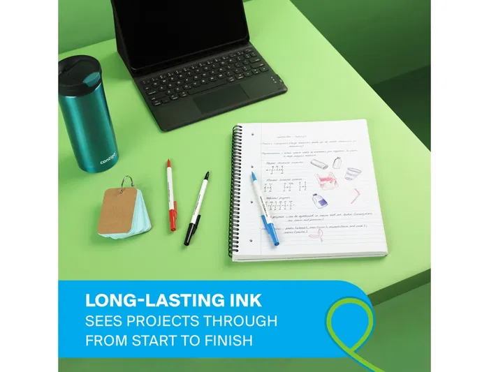 Papermate Bolígrafo Kilométrico Punta 1 mm Plástico Reciclado 80% Color Negro Papermate Bolígrafo Kilométrico Punta 1 mm Plástico Reciclado 80% Color Negro