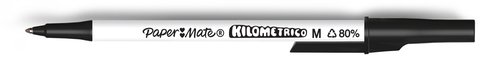 Paper Mate Kilométrico Bolígrafo Tinta Negra 1 mm (Caja de 50 unidades)