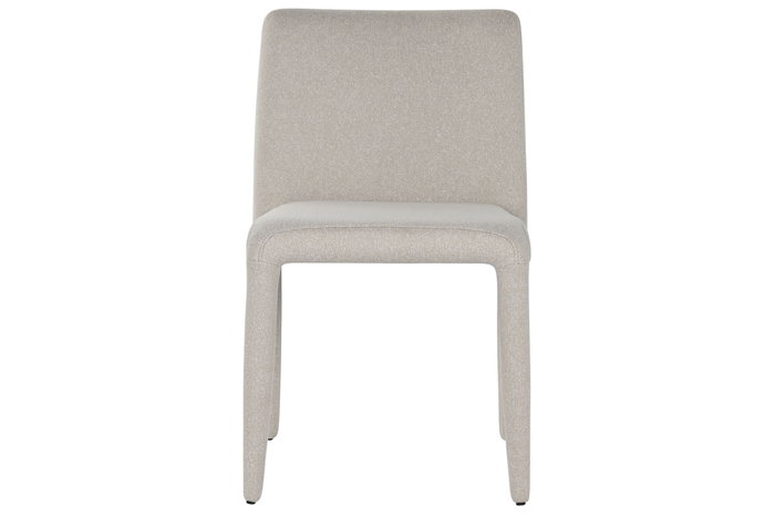 DKD Home Decor Silla de Metal y Poliéster Beige