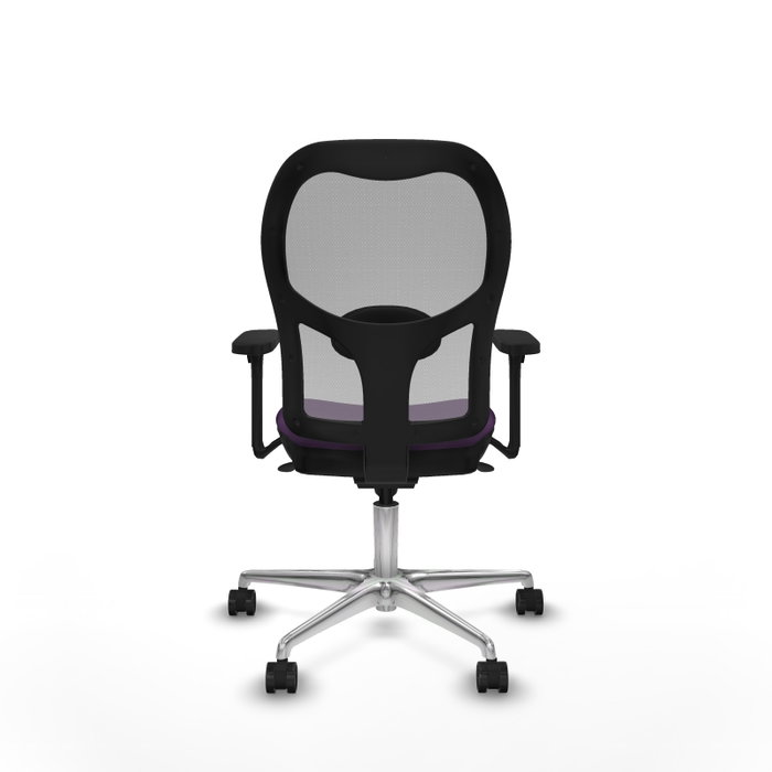 PIQUERAS Y CRESPO Silla de oficina Jorquera con mecanismo Sincro, Morado y Gris PIQUERAS Y CRESPO Silla de oficina Jorquera con mecanismo Sincro, Morado y Gris