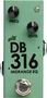 Aguilar DB316 Pedal de Ecualización Midrange para Bajo