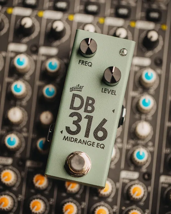 Aguilar DB316 Pedal de Ecualización Midrange para Bajo