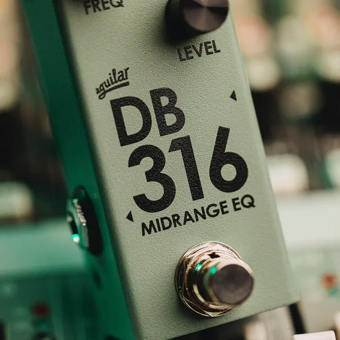 Aguilar DB316 Pedal de Ecualización Midrange para Bajo
