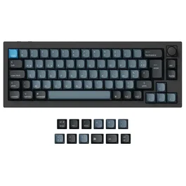 Keychron AAAQE93754 Teclado Mecánico para Juegos ANSI con Interruptor Rojo y Retroiluminación RGB