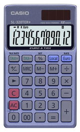 Calculadora De Bolsillo Casio 12 Digitos Sl-320 Ter