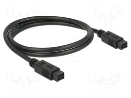 DeLOCK Cable FireWire Macho/Macho 9 Pin, 1 m, Gris
