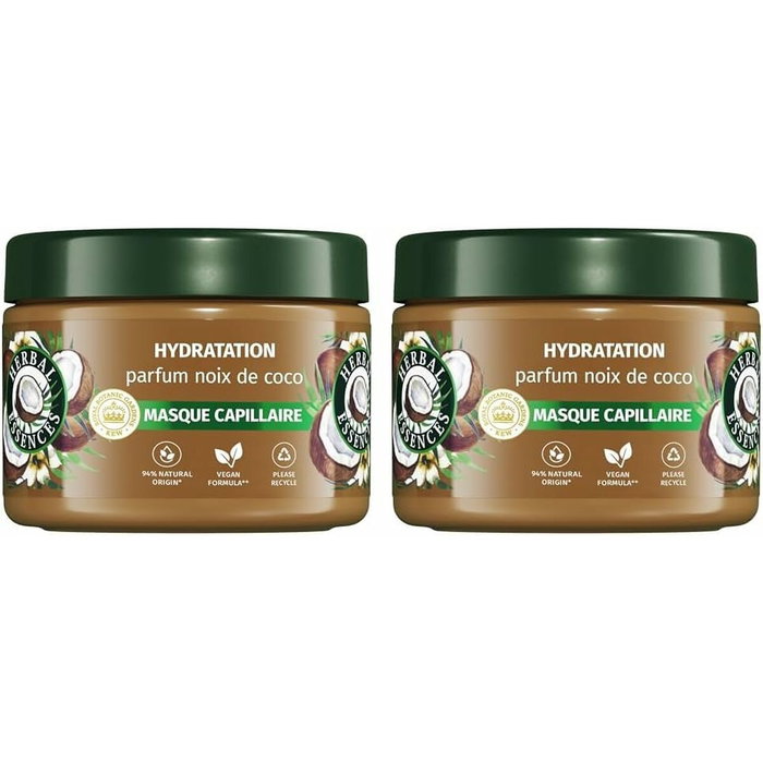 Herbal Essences Mascarilla Hidratante Aroma Coco 500 ml Herbal Essences Mascarilla Hidratante Aroma Coco 500 ml