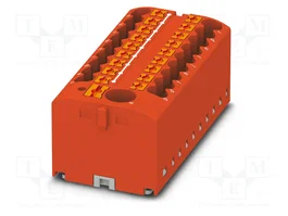 PHOENIX CONTACT PTFIX6/18X2.5RD Conector de carril rojo