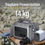 Fantec PGS-1200 Power Station & Solar Generator 1200W 1110Wh