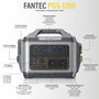 Fantec PGS-1200 Power Station & Solar Generator 1200W 1110Wh