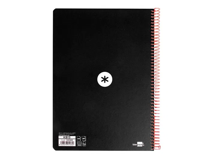 Antartik Cuaderno Espiral A4 Tapa Dura 80 Hojas 90gr Cuadro 4mm Con Margen Negro Antartik Cuaderno Espiral A4 Tapa Dura 80 Hojas 90gr Cuadro 4mm Con Margen Negro