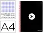 Antartik Cuaderno Espiral A4 Tapa Dura 80 Hojas 90gr Cuadro 4mm Con Margen Negro Antartik Cuaderno Espiral A4 Tapa Dura 80 Hojas 90gr Cuadro 4mm Con Margen Negro