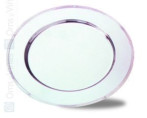 Plato Present.Madrid 32 cm Orfebreria Plato Present.Madrid 32 cm Orfebreria