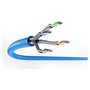 Digitus Cable de Instalación Verlegekabel CAT 6A U/FTP Categoría 6A, Blindaje STP, 23 AWG, 500 MHz, 100 Metros, Color Azul, para 10/100/1000Base-T, Certificación CPR Eca