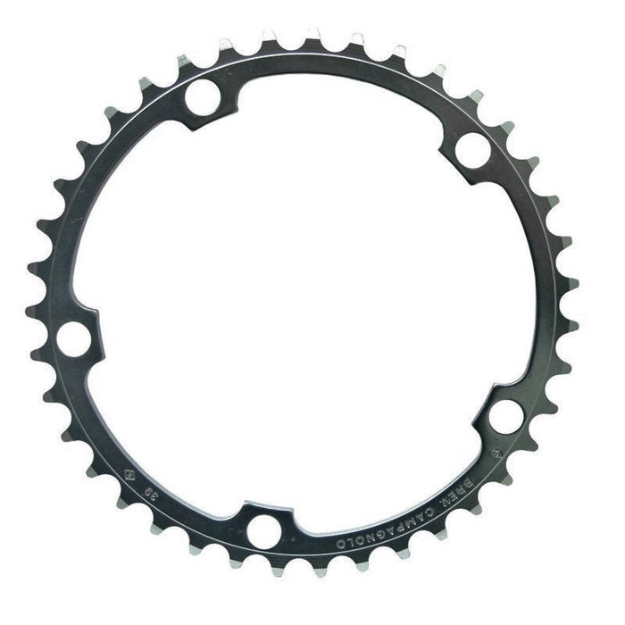 Campagnolo Chorus/Record Plato 52 Dientes 5 Brazos 110 BCD 11V Gris Aluminio Carretera Campagnolo Chorus/Record Plato 52 Dientes 5 Brazos 110 BCD 11V Gris Aluminio Carretera