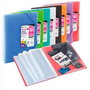Carchivo Carpeta Archivex-Star Espiral PP Extra con 80 Fundas A4 Negro