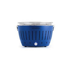 LotusGrill G34 U Barbacoa Carbón Azul 32 cm Acero Inoxidable Plástico Parrilla 3.7 kg