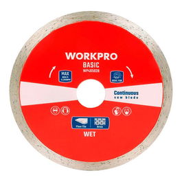 Workpro Disco diamantado de corte continuo Basic para piedra, hormigón, ladrillo, cerámica - Ø125 x 22.2 x 7 mm para amoladora