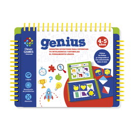EDITORIAL IMAGILAND Clever Games Genius 4-5 años